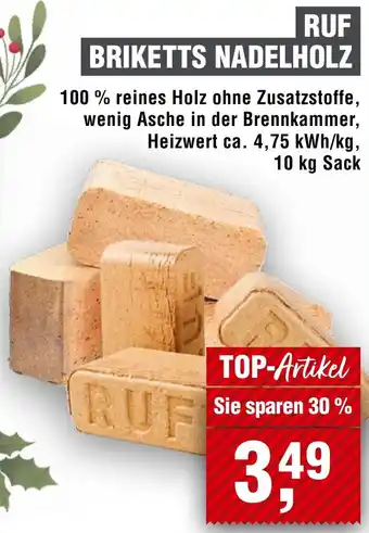 Handelshof Ruf briketts nadelholz Angebot