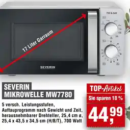 Handelshof SEVERIN MIKROWELLE MW7780 Angebot