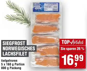 Handelshof Siegfrost norwegisches lachsfilet Angebot