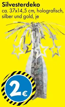 TEDi Silvesterdeko Angebot