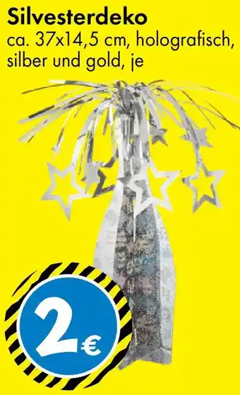 TEDi Silvesterdeko Angebot