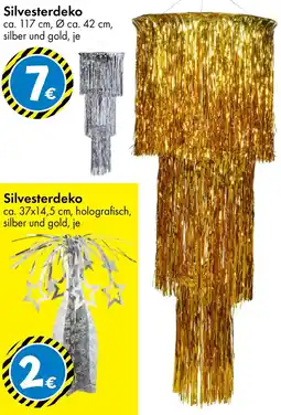 TEDi Silvesterdeko Angebot