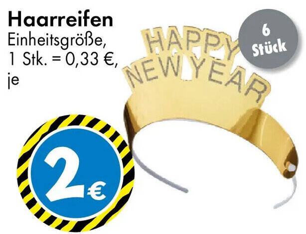 Haarreifen Angebot bei TEDi