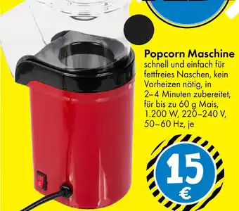 TEDi Popcorn Maschine Angebot