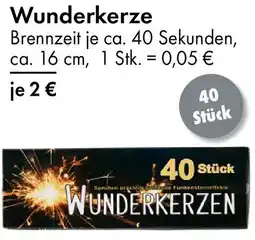 TEDi Wunderkerze Angebot