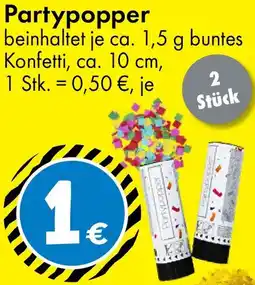 TEDi Partypopper Angebot