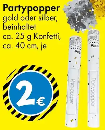 TEDi Partypopper Angebot