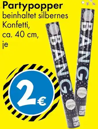 TEDi Partypopper Angebot