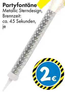 TEDi Partyfontäne Angebot