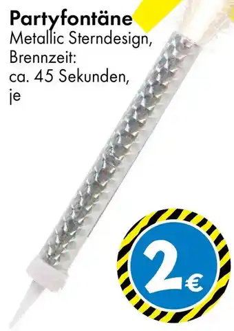 TEDi Partyfontäne Angebot