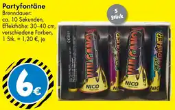 TEDi NICO Partyfontäne Angebot