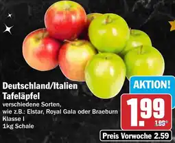 AEZ Deutschland/Italien Tafeläpfel Angebot