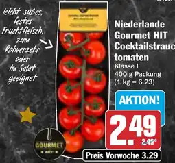 AEZ Niederlande Gourmet HIT Cocktailstrauchtomaten Angebot