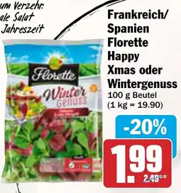 AEZ Frankreich/ Spanien Florette Happy Xmas oder Wintergenuss Angebot