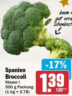 AEZ Spanien Broccoli Angebot