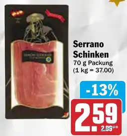 AEZ Serrano Schinken Angebot