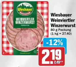 AEZ Wiesbauer Weinviertler Winzerwurst Angebot