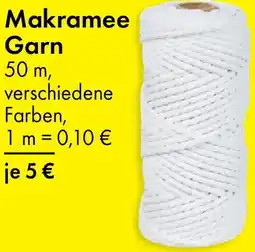 TEDi Makramee Garn Angebot