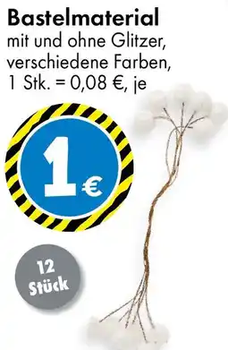 TEDi Bastelmaterial Angebot