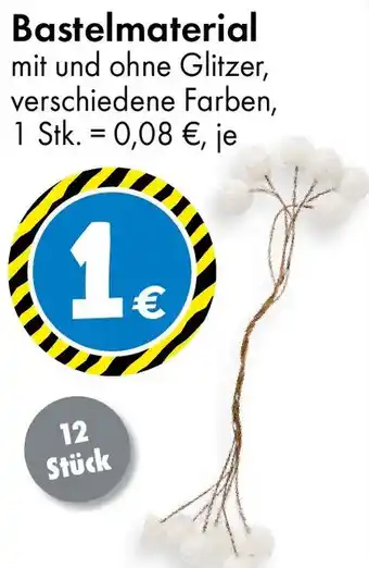 TEDi Bastelmaterial Angebot