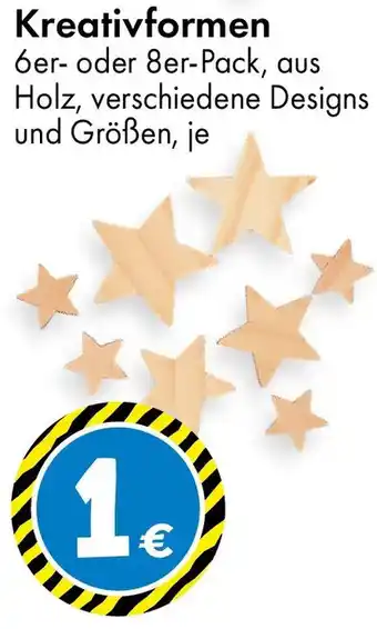 TEDi Kreativformen Angebot