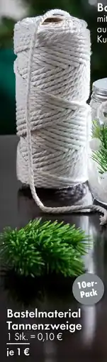 TEDi Bastelmaterial Tannenzweige Angebot