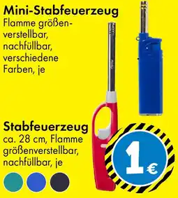 TEDi Stabfeuerzeug Angebot