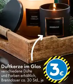 TEDi Duftkerze im Glas Angebot