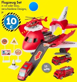 TEDi Flugzeug Set Angebot