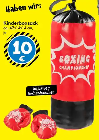 TEDi Kinderboxsack Angebot