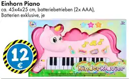 TEDi Einhorn Piano Angebot
