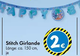 TEDi Stitch Girlande Angebot