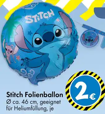TEDi Stitch Folienballon Angebot