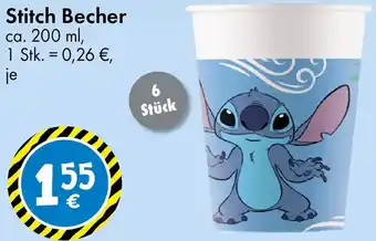 TEDi Stitch Becher Angebot