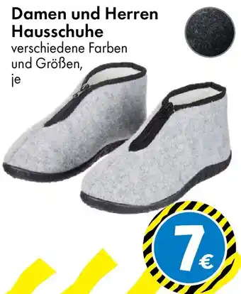 TEDi Damen und Herren Hausschuhe Angebot