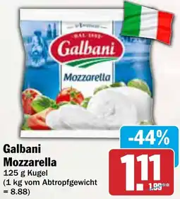 AEZ Galbani Mozzarella Angebot