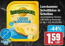 AEZ Leerdammer Schnittkäse in Scheiben Angebot