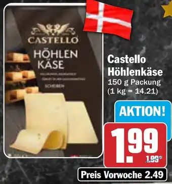 AEZ Castello Höhlenkäse Angebot