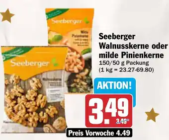 AEZ Seeberger Walnusskerne oder milde Pinienkerne Angebot