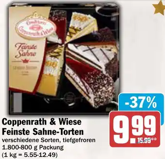 AEZ Coppenrath & Wiese Feinste Sahne-Torten Angebot