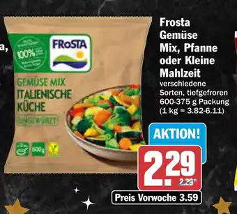 AEZ Frosta Gemüse Mix, Pfanne oder Kleine Mahlzeit Angebot