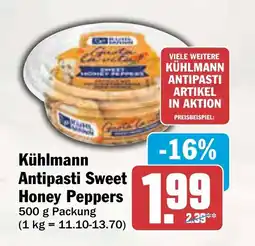 AEZ Kühlmann Antipasti Sweet Honey Peppers Angebot