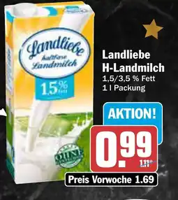 AEZ Landliebe H-Landmilch Angebot