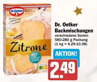 AEZ Dr. Oetker Backmischungen Angebot
