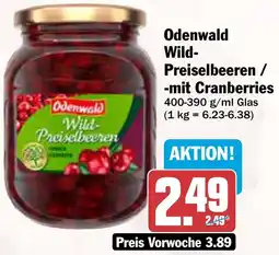 AEZ Odenwald Wild Preiselbeeren / -mit Cranberries Angebot