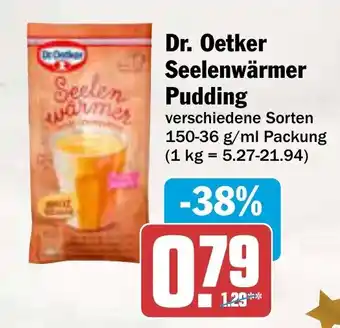 AEZ Dr. Oetker Seelenwärmer Pudding Angebot