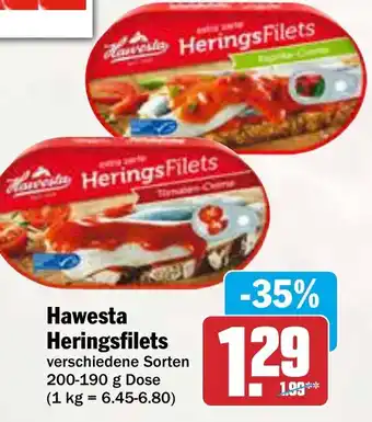 AEZ Hawesta Heringsfilets Angebot