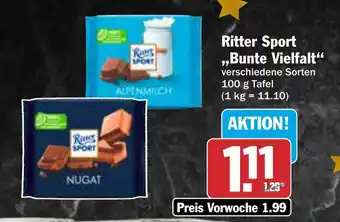 AEZ Ritter Sport ,Bunte Vielfalt" Angebot