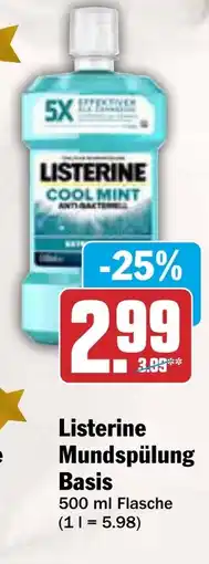 AEZ Listerine Mundspülung Basis Angebot