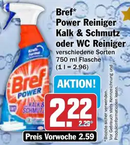 AEZ Bref Power Reiniger Kalk & Schmutz oder WC Reiniger Angebot